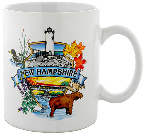 Coffee Mug New Hampshire Montage