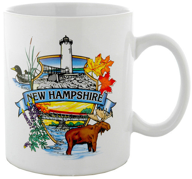 Coffee Mug New Hampshire Montage