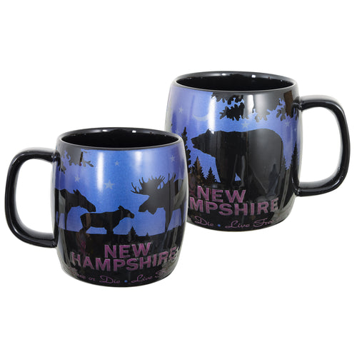 CMNH12 Coffee Mug New Hampshire Moose and Bear
