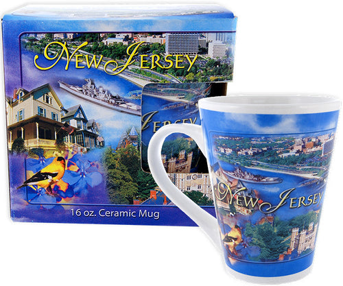 Coffee Mug Tapered Photo NJ Photo Montage