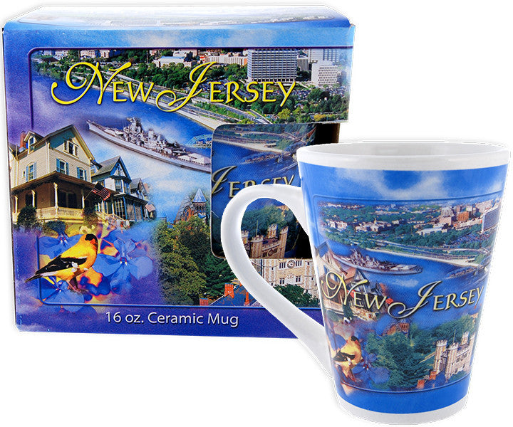 Coffee Mug Tapered Photo NJ Photo Montage