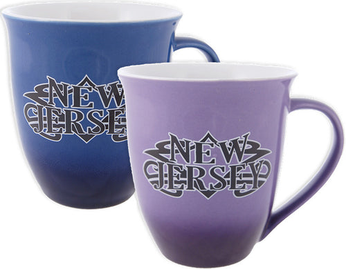 Coffee Mug Pastels New Jersey Tribal