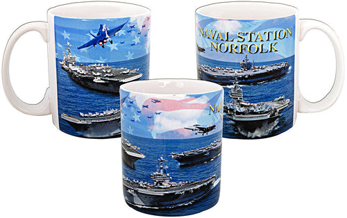 Coffee Mug Photo Wrap Naval Station Norfolk