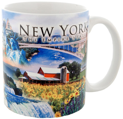 Coffee Mug Photo Wrap New York State