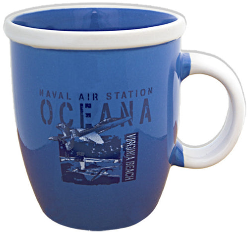 Tapered Mug Ocean Blue NAS Oceana
