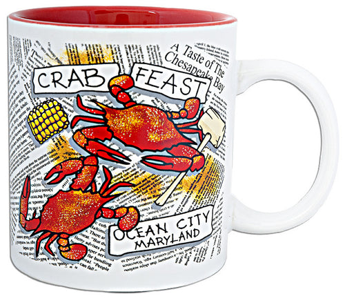 Coffee Mug Crab Feast Ocean City MD