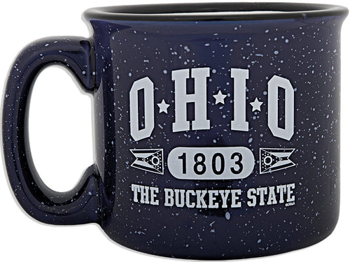 Campfire Mug Cobalt Ohio 1803