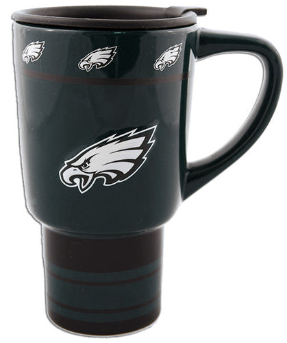 Travel Mug Sculpted Philadelphia Eagles