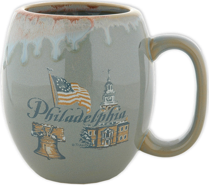 Coffee Mug Drip Glaze Philadelphia