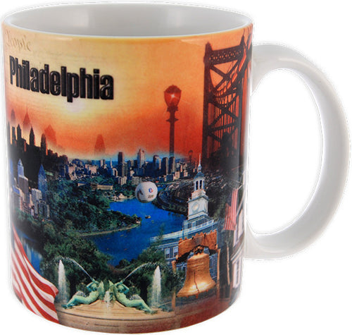 Coffee Mug Photo Wrap Philadelphia