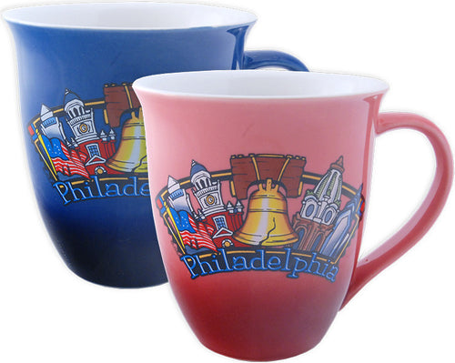 Coffee Mug Trumpet Philadelphia Panorama