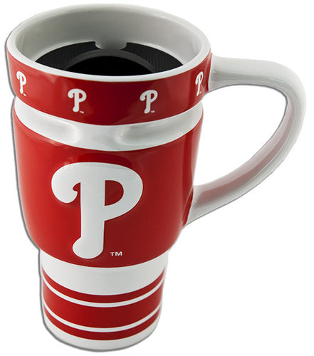 Travel Mug Sculpted Philadelphia Phillies