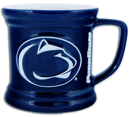 Coffee Mug Sculpted Raised 15 oz Penn State