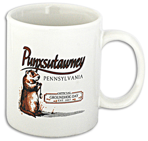 Coffee Mug Punxsutawney Groundhog Day