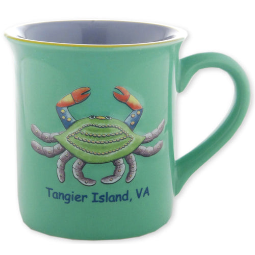 Coffee Mug Raised Crab Tangier Island