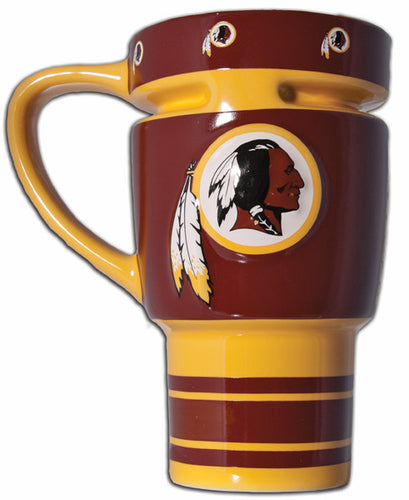 Travel Mug Sculpted Washington Redskins