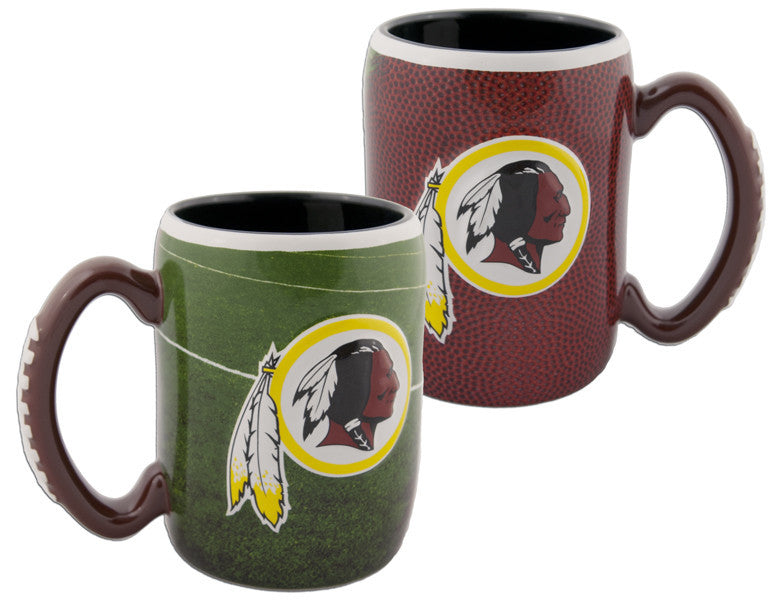 Field Football Mug Washington Redskins