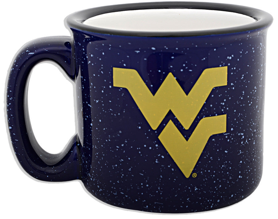 Campfire Mug Cobalt WVU Logo