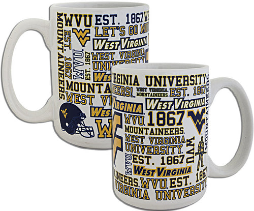 Coffee Mug Spirit 15 oz West Virginia University