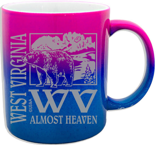 Coffee Mug Rainbow West Virginia WV