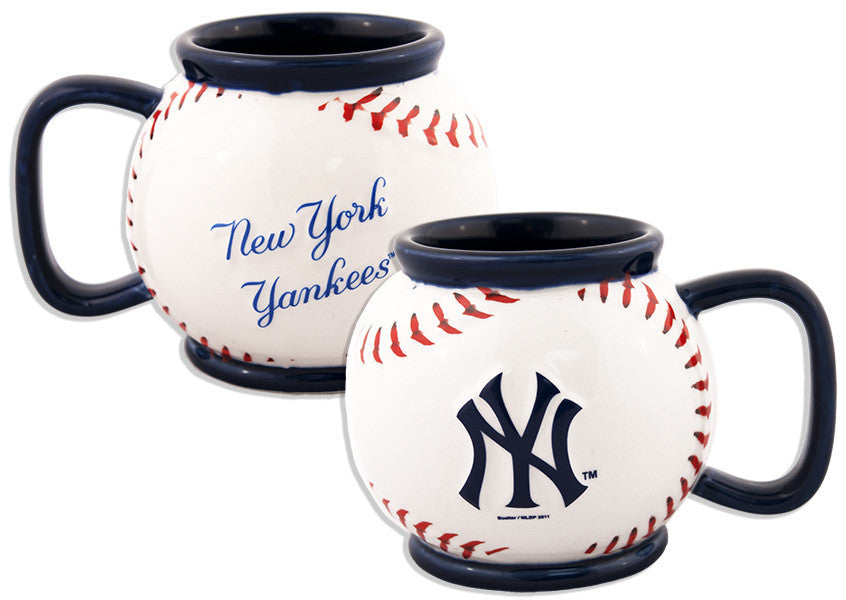Baseball Shape Mug New York Yankees