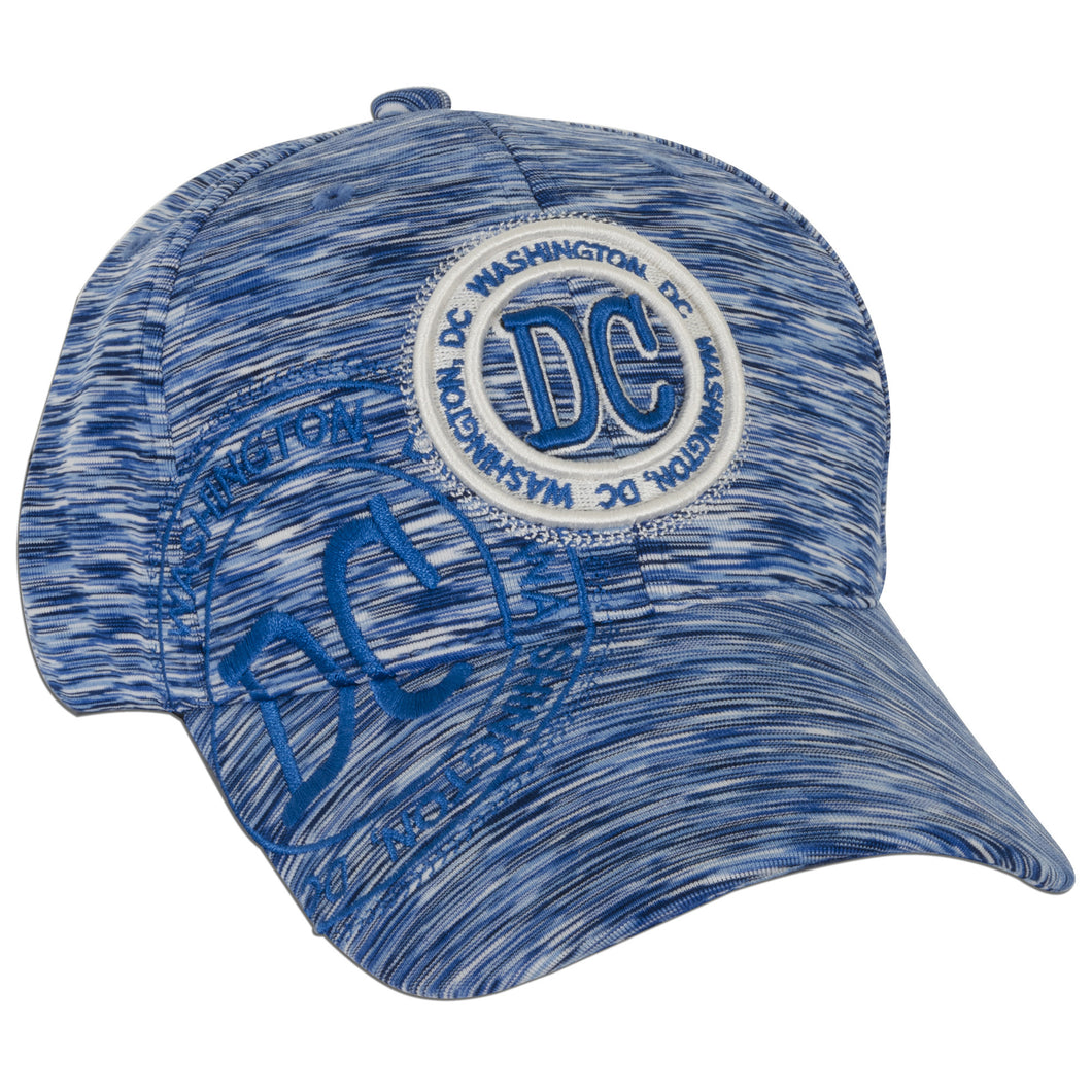 CPDC70-BL Workout Cap - DC Stamp Polyester BLUE D-6