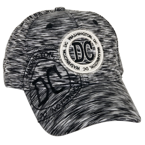 CPDC70-B Workout Cap - DC Stamp Polyester BLACK D-1