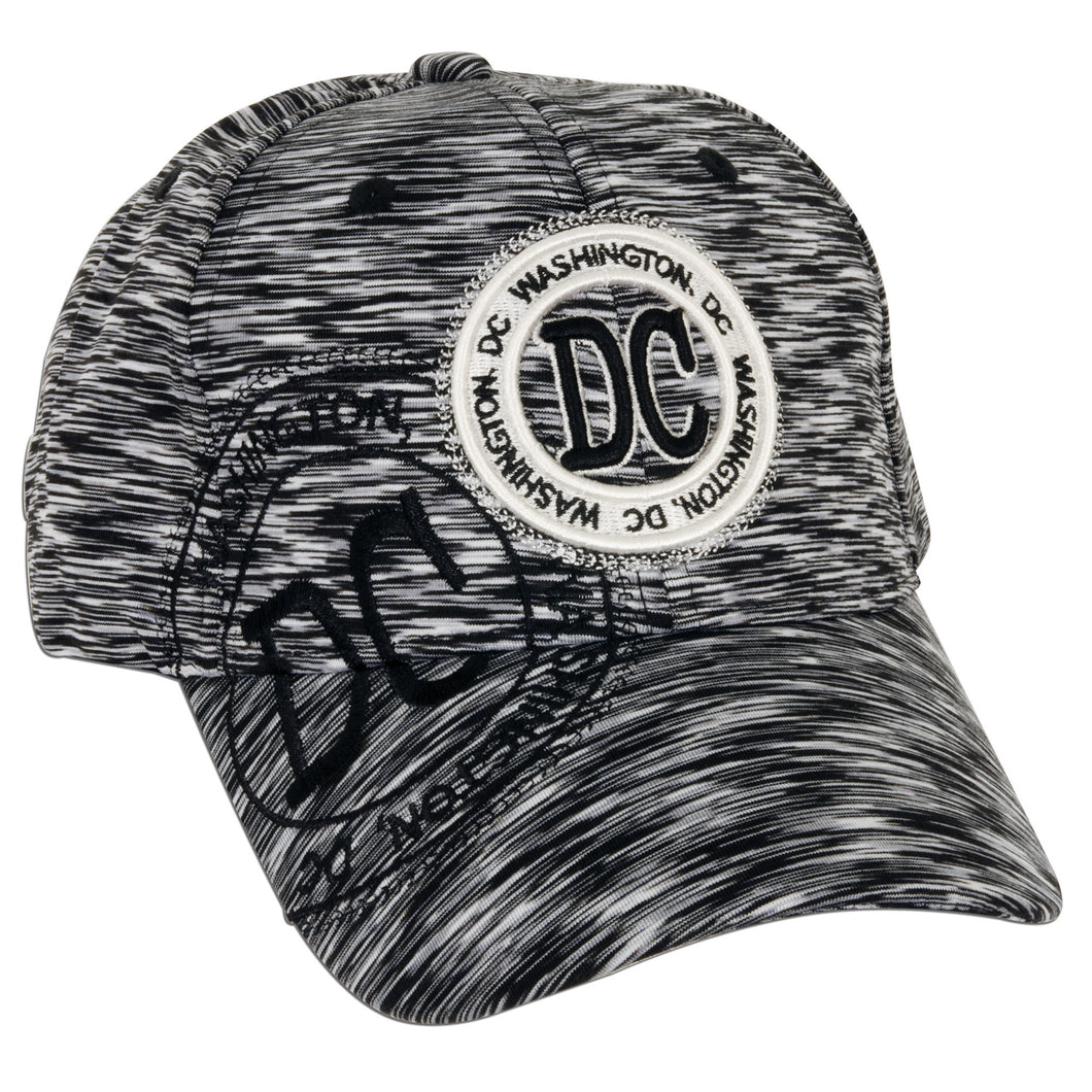 CPDC70-B Workout Cap - DC Stamp Polyester BLACK D-1