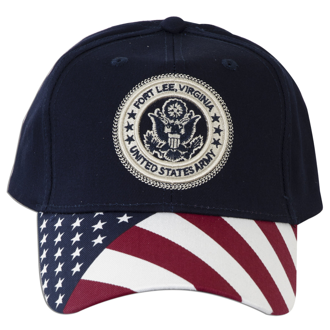 CPFLE03 Robin Ruth Cap - Fort Lee with Eagle Stamp NAVY