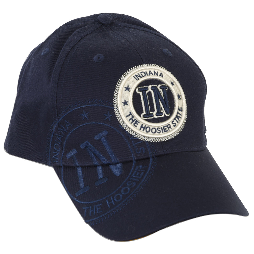 CPIN02 Cap / Indiana IN Stamp - Navy