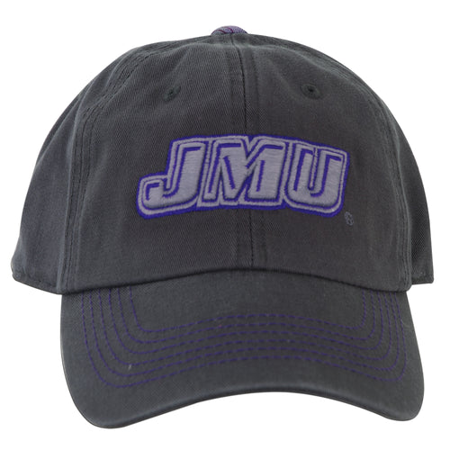 CPJM09 Cap - JMU Logo Washed Charcoal CHRRD