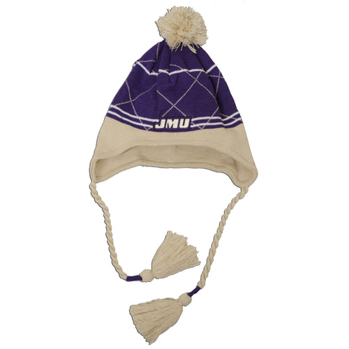 James Madison University Knit Beanie with Pompom