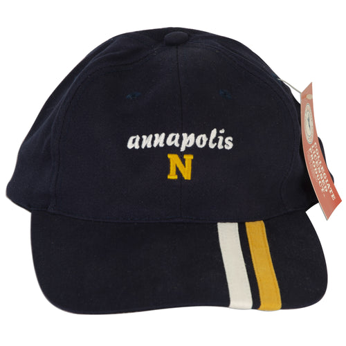 Cap - Annapolis N with Stripes