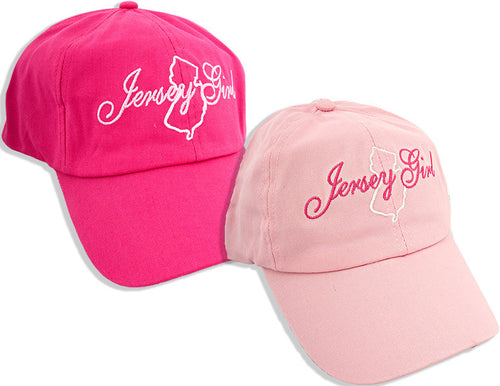 Cap - Jersey Girl NJ Stamp - FUCHSIA