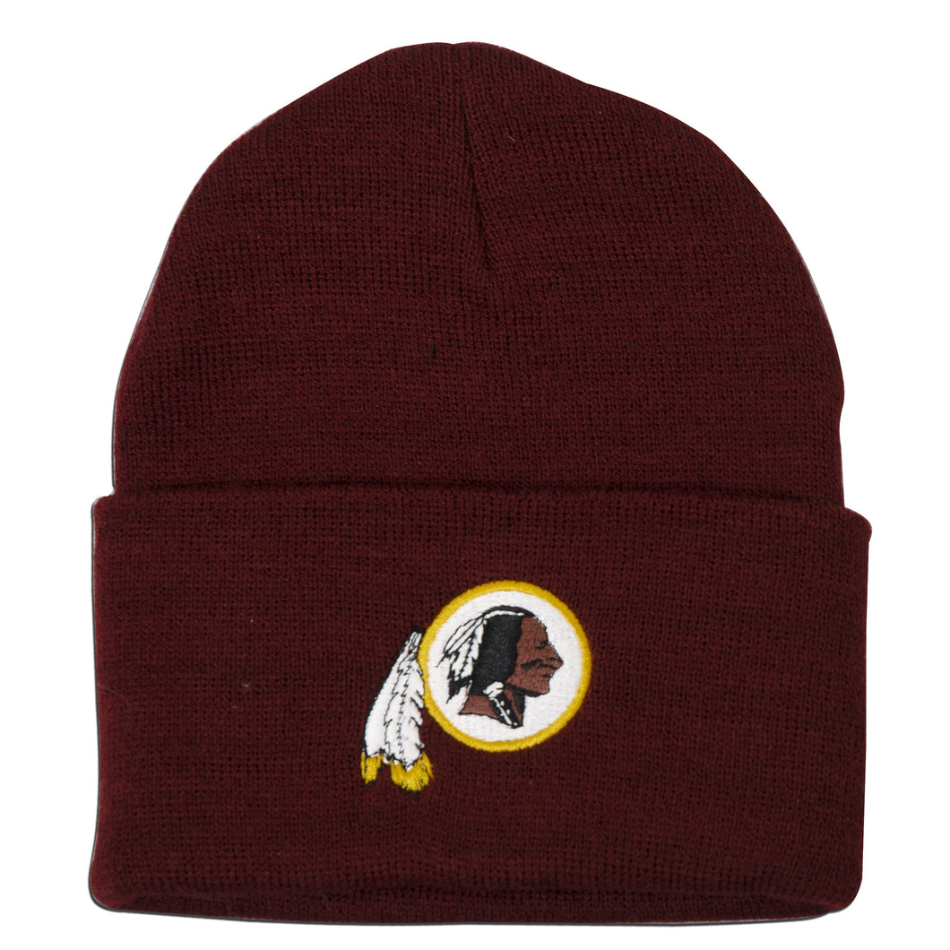 CPWR09 Knit Beanie / Maroon - Redskins