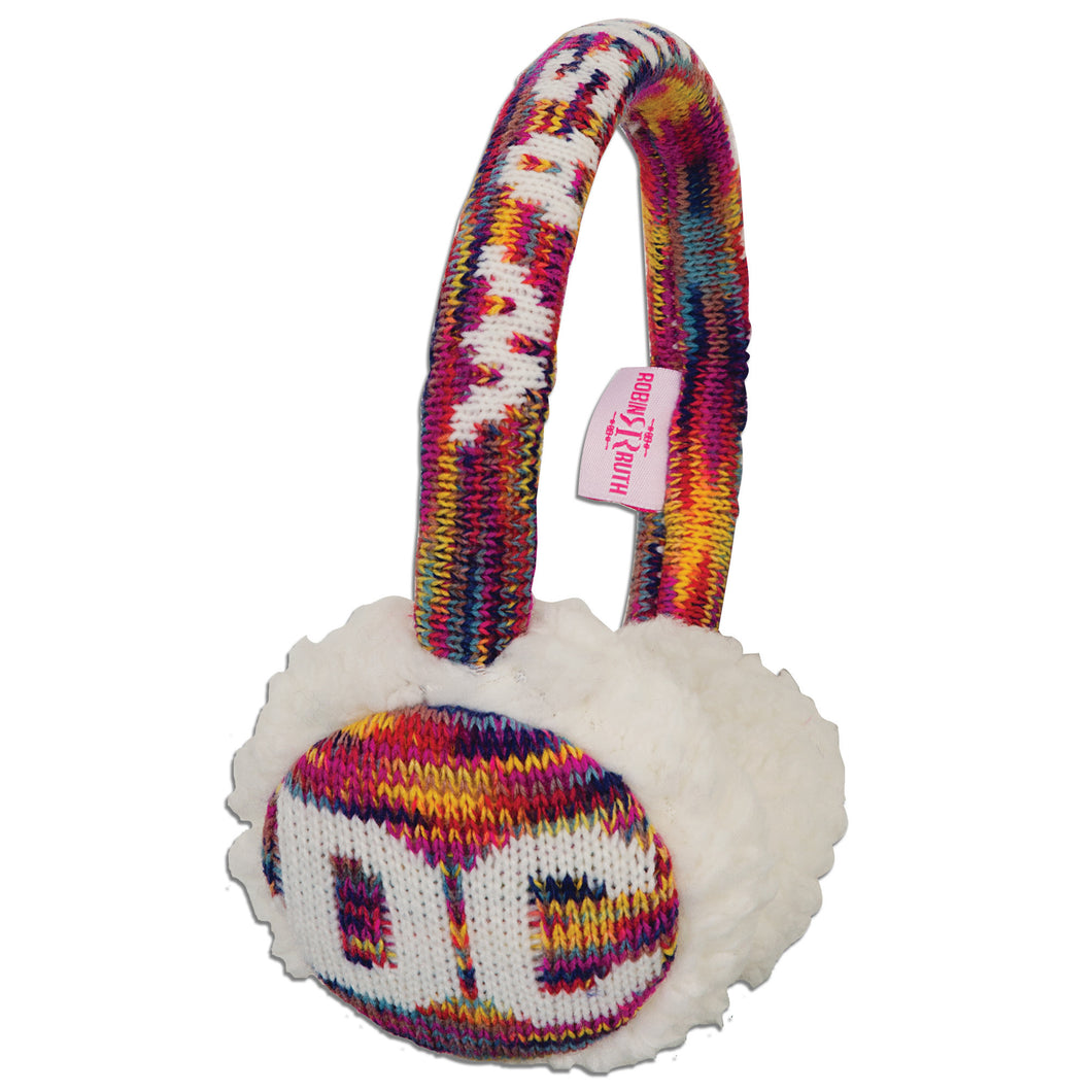 Ear Muffs - Washington DC Hot PINKpeckled
