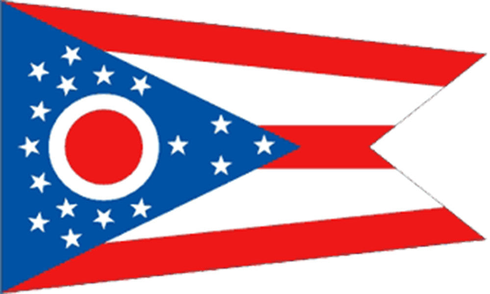 Flag 3 X 5 Large Ohio