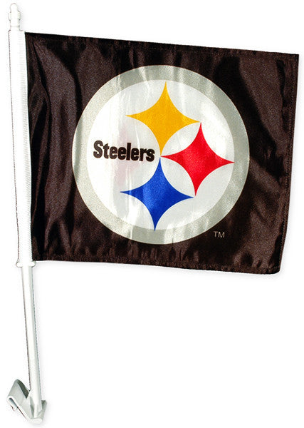 Car Flag Pittsburgh Steelers