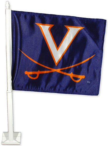 Car Flag University of Virginia