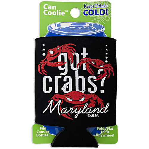 FMMD1 Foam Cooler BLACK Got Crabs? Maryland