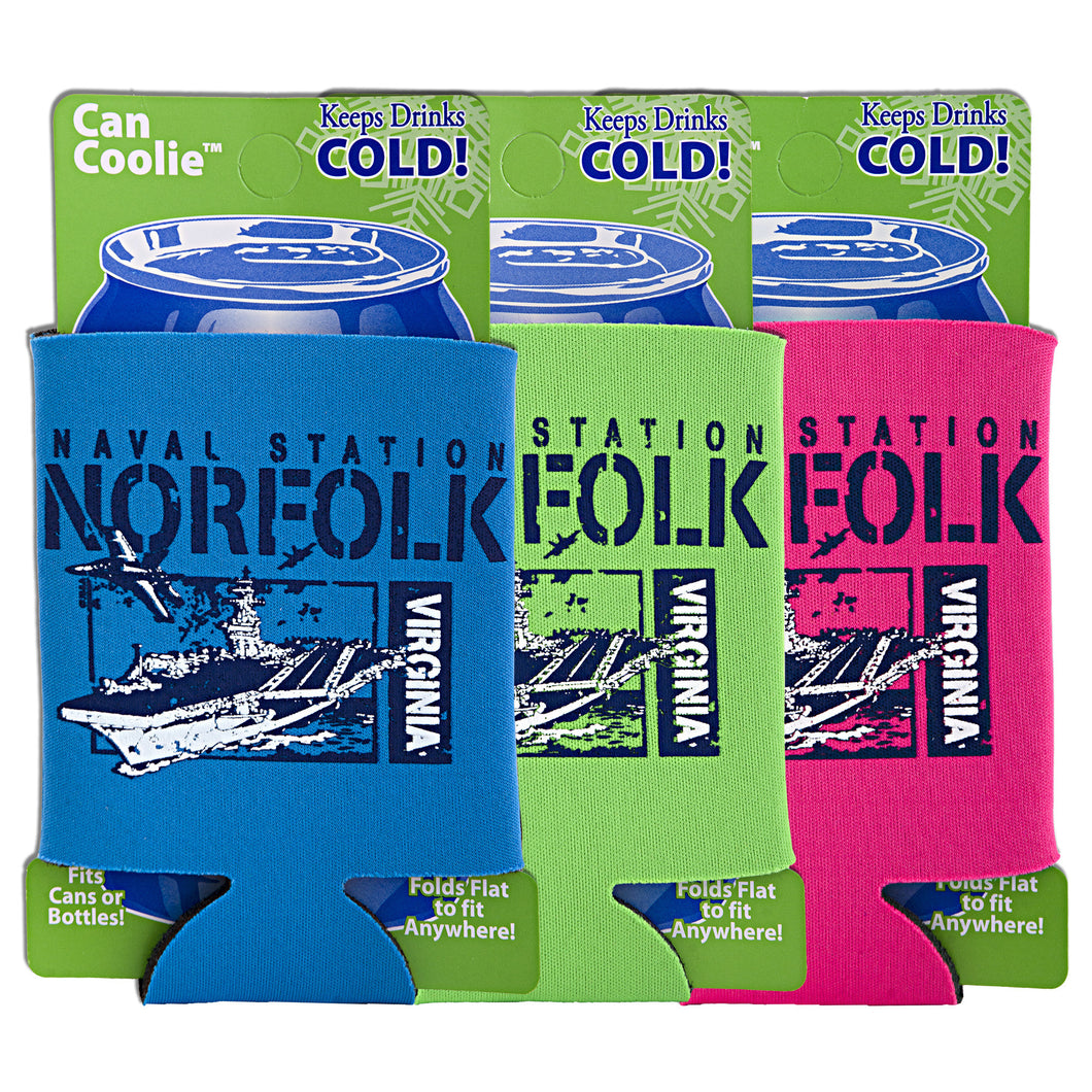 Can Coolie Naval Station Norfolk Assortment