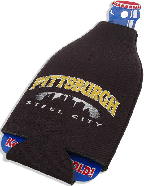 FMPG2 Foam Bottle Cooler Pittsburgh Steel City