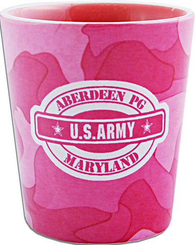 Shot Cup Pink Camo Aberdeen Proving Ground