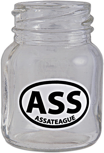 Mason Jar Shot ASS Assateague