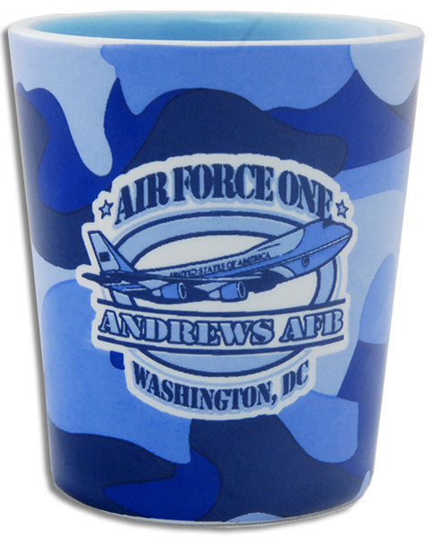 Shot Cup Blue Camo Air Force One