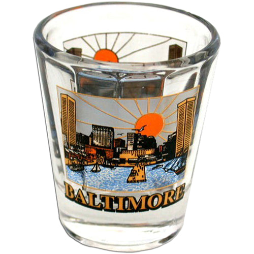 Shot Glass Optic Baltimore Gold