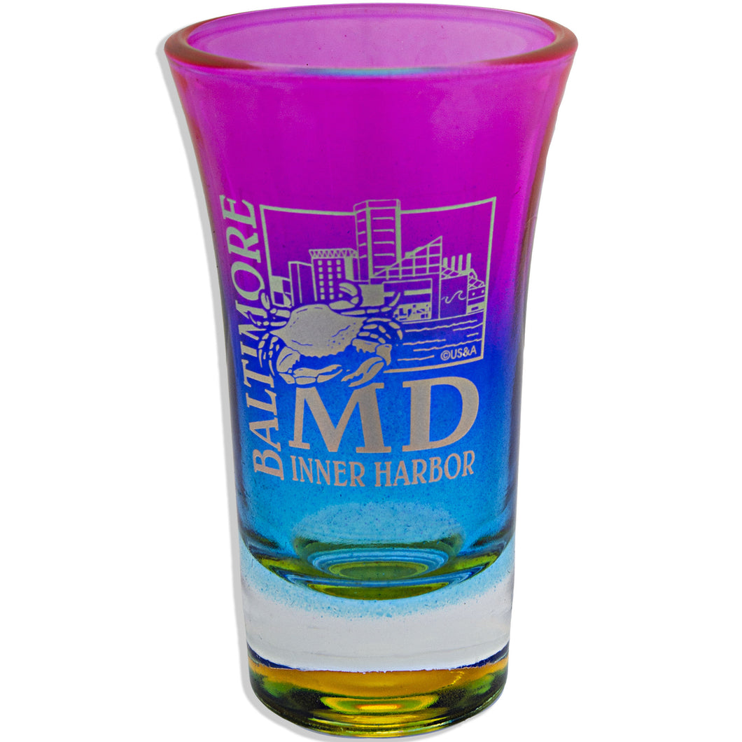 Tulip Shooter Rainbow Baltimore MD Inner Harbor