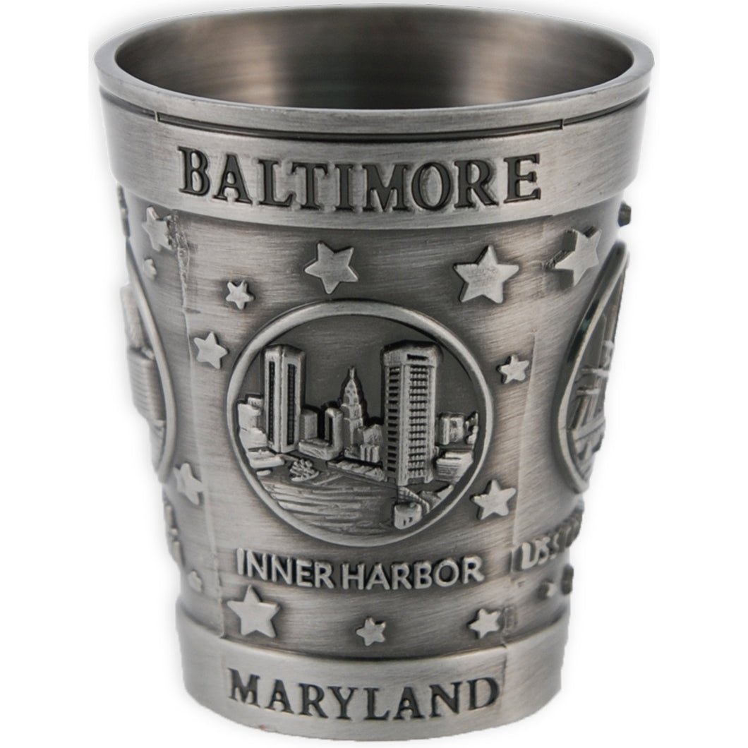 Shot Cup Pewter Baltimore
