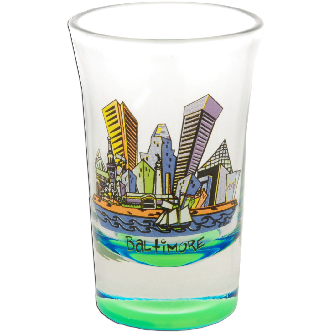 Shooter Mini Fluted Baltimore Cartoonscape