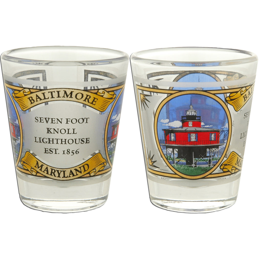 Shot Glass Baltimore Seven Foot Knoll